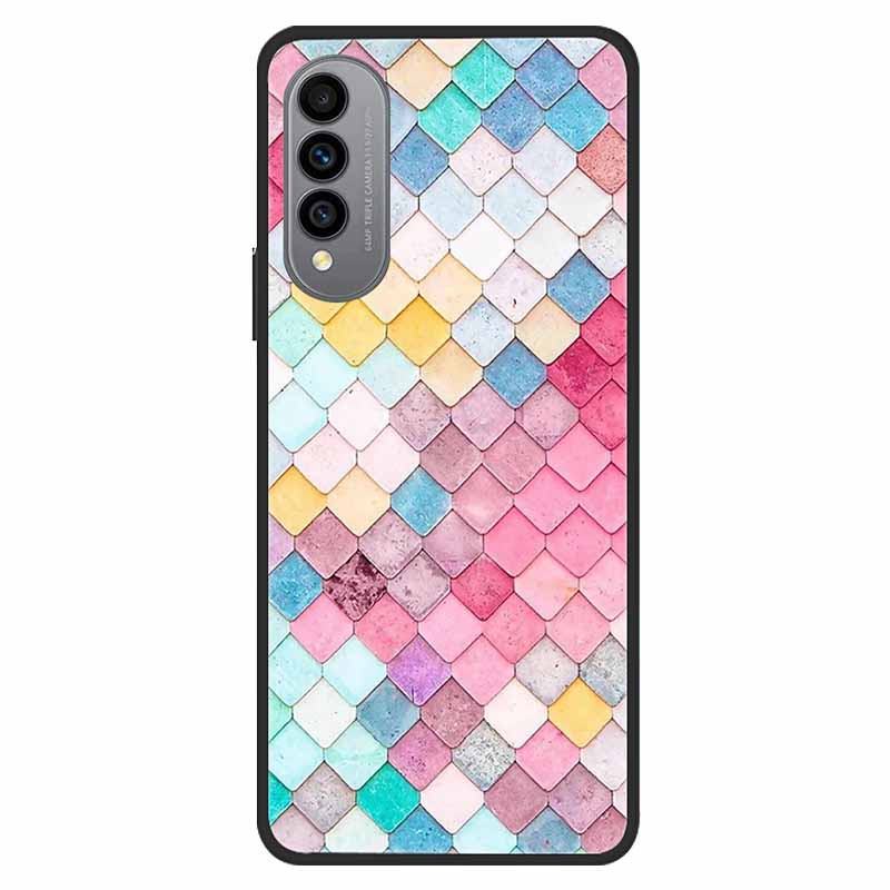 Для WIKO T50 Чехол T 50 Мягкий силикон ТПУ Задняя крышка Для Wiko T50 W-P861-01 W-P861-02 Чехол для телефона WikoT50 Черный Защитный Окрашенный