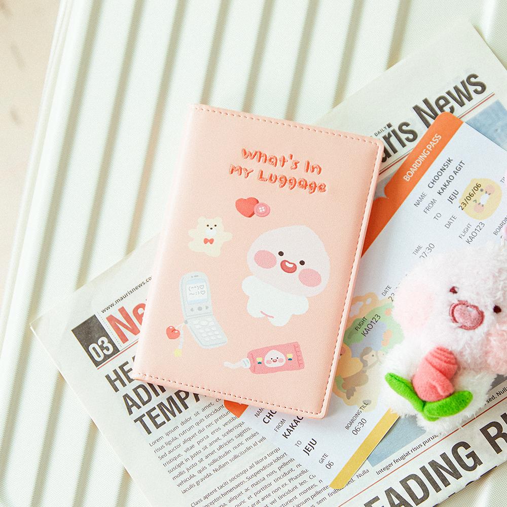 Kakao Friends Что в моем багаже Чехол для паспорта_Маленький Апич