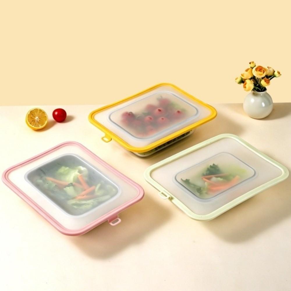 Leakproof Food Fresh Keeping Cover Sealed Bowl Lid Reusable Food Covers for Containers