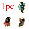 1 шт., брошь в виде птицы, унисекс, имитация животного, значок, аксессуары, одежда, сумки, пряжка, булавки