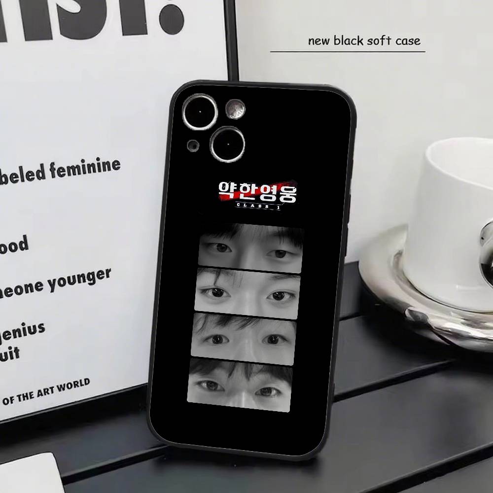 W-Слабый H-Герой Чехол для телефона Силиконовый Мягкий Для IPhone 17 Air 16 15 14 13 12 11 Plus Pro Max Plus