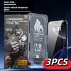 3 шт. Защитное стекло для экрана iPhone17/16/15Pro, ударопрочное стекло Gorilla Glass, защитная пленка для мобильного телефона