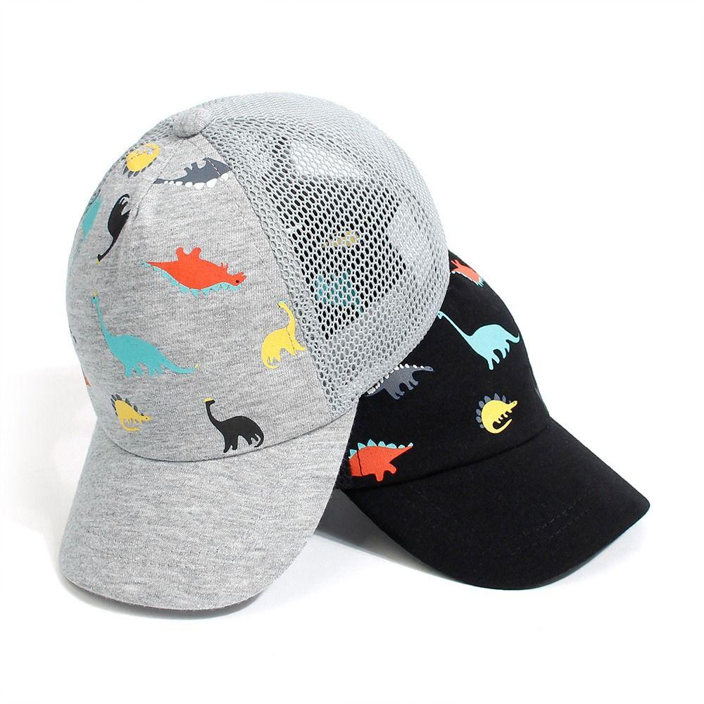 Dinosaur Printed Toddler Baseball Hat Sun Hat Baby Cap Boys Girls
