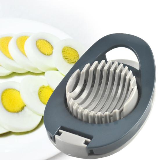Wire Egg Slicer Stainless Steel Egg Splitter for Hard Boiled Eggs Egg Divider Egg Cutter Fruit Garnish Slicer Kitchen Gadget for Egg Salad Making