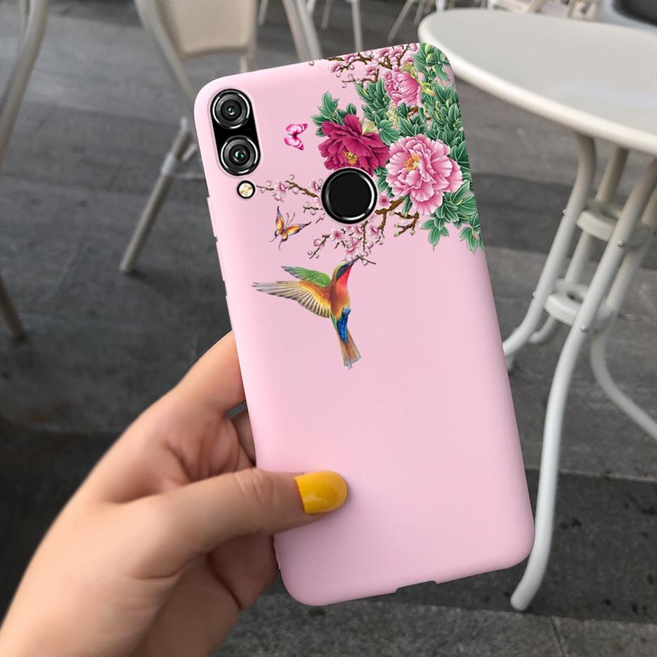 For Huawei Honor 8X Case JSN-L22 Cute Candy Painted Cover Soft Silicone Phone Case For Honor 8X 8 X Honor8X Back Cover TPU Funda