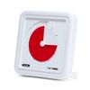 Таймер Брайля, 19 см, 60-минутный таймер, Красный диск Брайля, Таймер для изучения управления временем, TTA1-EB-W, Оригинальный продукт