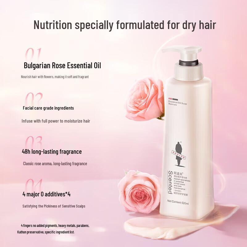 Adolph Rose Essential Oil Hair Conditioner