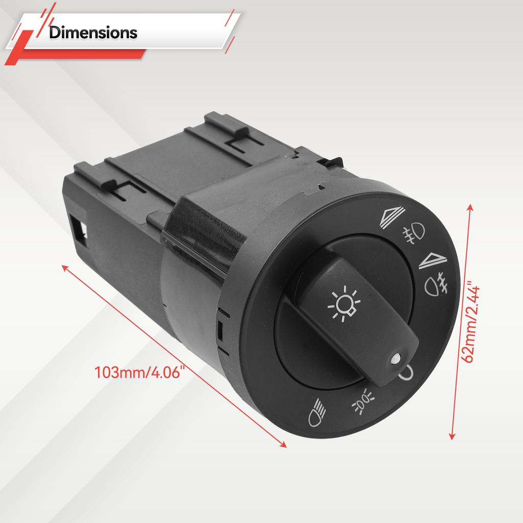 Car Accessories Headlight Control Fog Light Switch Without Auto For A4 B6 2000-2004 A4 B7 2004-2007 8E0941531 8E0941531A