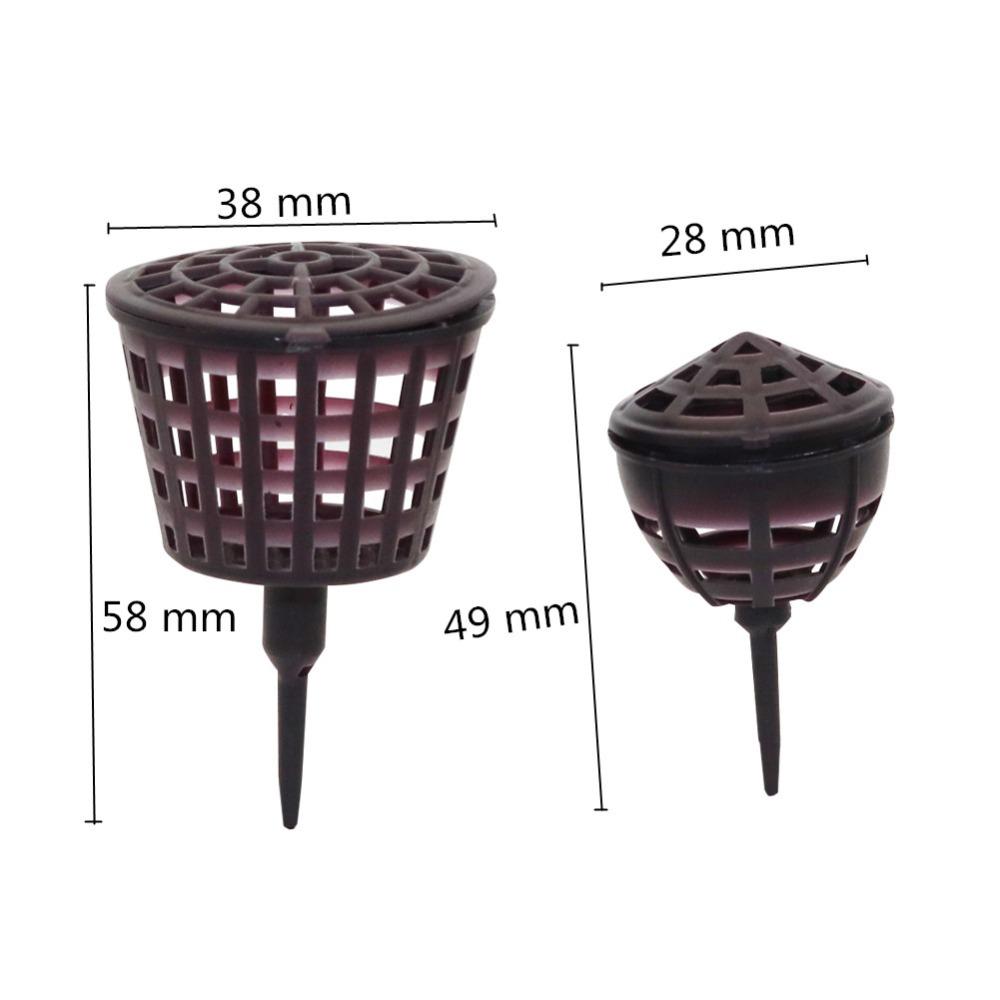 10 Pcs Fertilizer Box Bonsai Tool Cover Basket Box Dome Case Pots Plastic Plant Bug Portable Nursery United Vendors