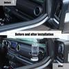 Front Door Water Cup Bracket Holder Rack Support Stand For Jeep Wrangler JL For JT Gladiator 2018 Up Car Interior Acessories