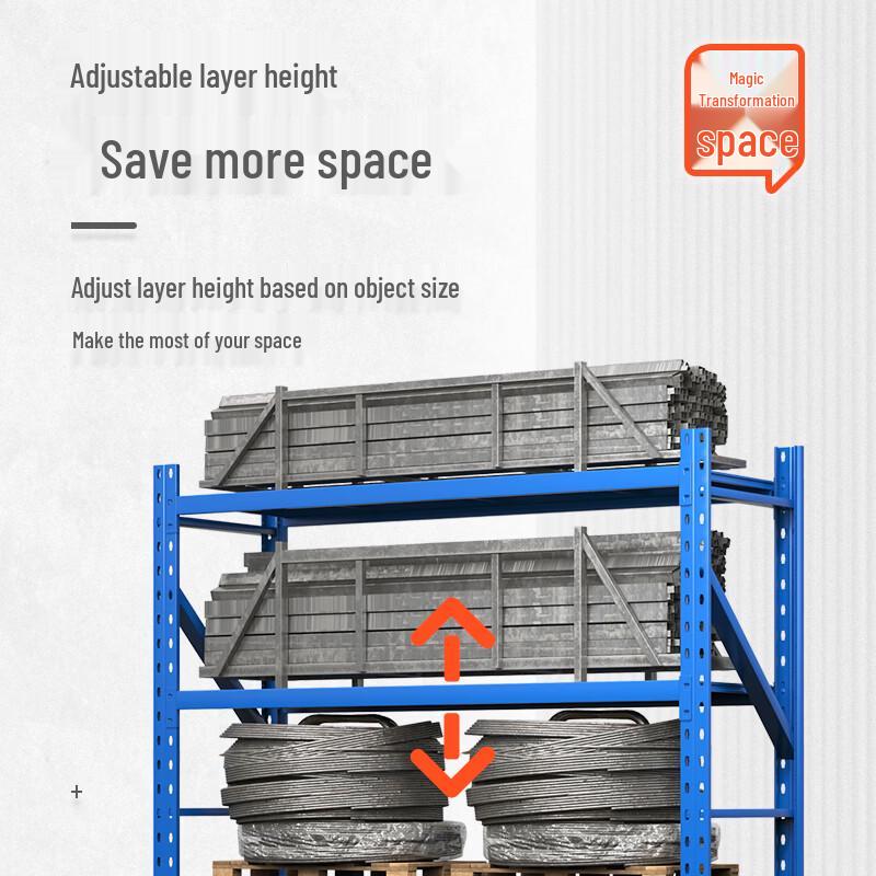 Yuwei Adjustable Height Storage Shelf