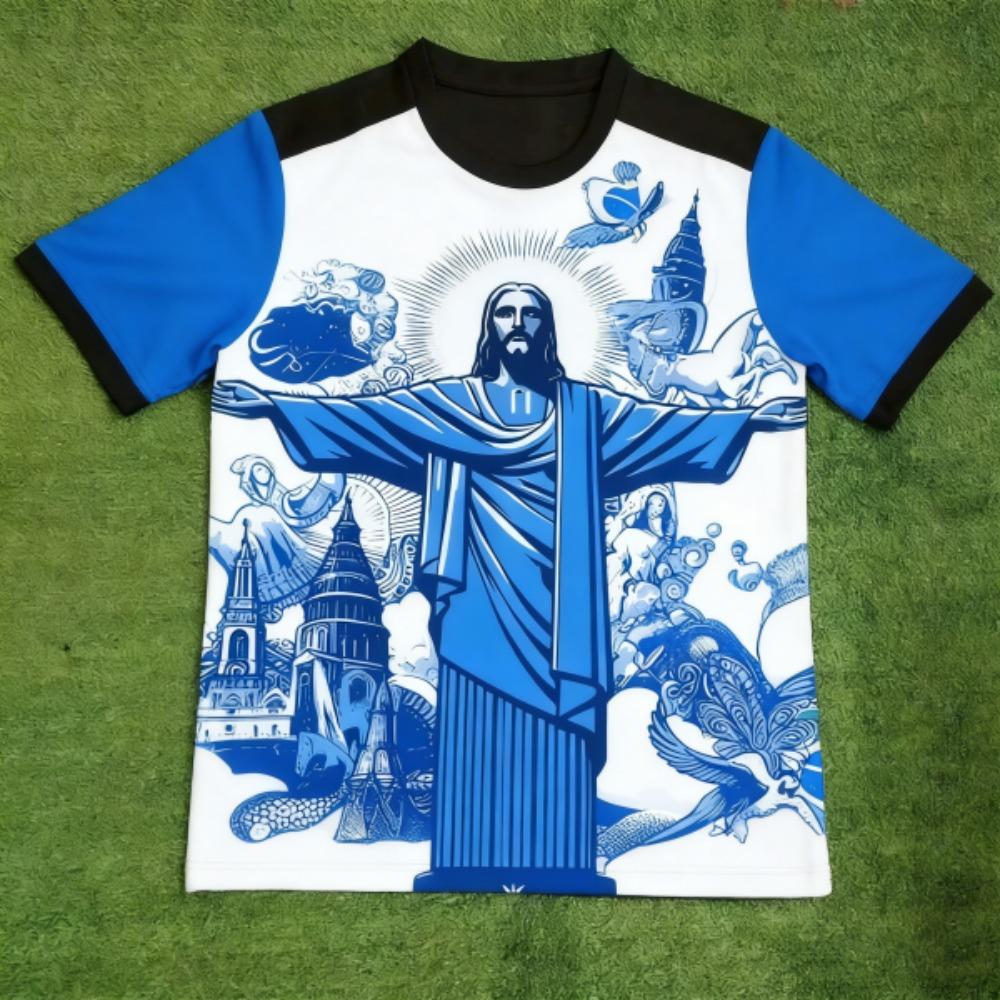Fashion JESUS Printed T-shirt Summer Kids Casual Outdoor Girl and Boy Short Sleeved Tees Top Pullover