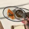 Корзина для фруктов и овощей из нержавеющей стали Овальная дренажная корзина Сетчатый каркас Сетчатый экран Кухонная корзина для мытья Корзина для хранения