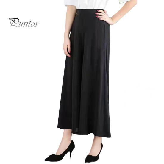 Женские брюки-костюмы, эластичные, с высокой талией, широкие, длинные брюки с карманами, однотонные, повседневные брюки для повседневной носки