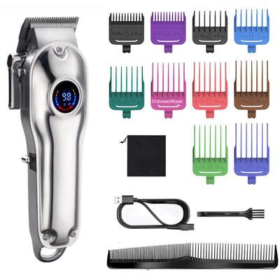 Мужская электрическая машинка для стрижки волос для дома и салона - стильная бритва для стрижки и подравнивания