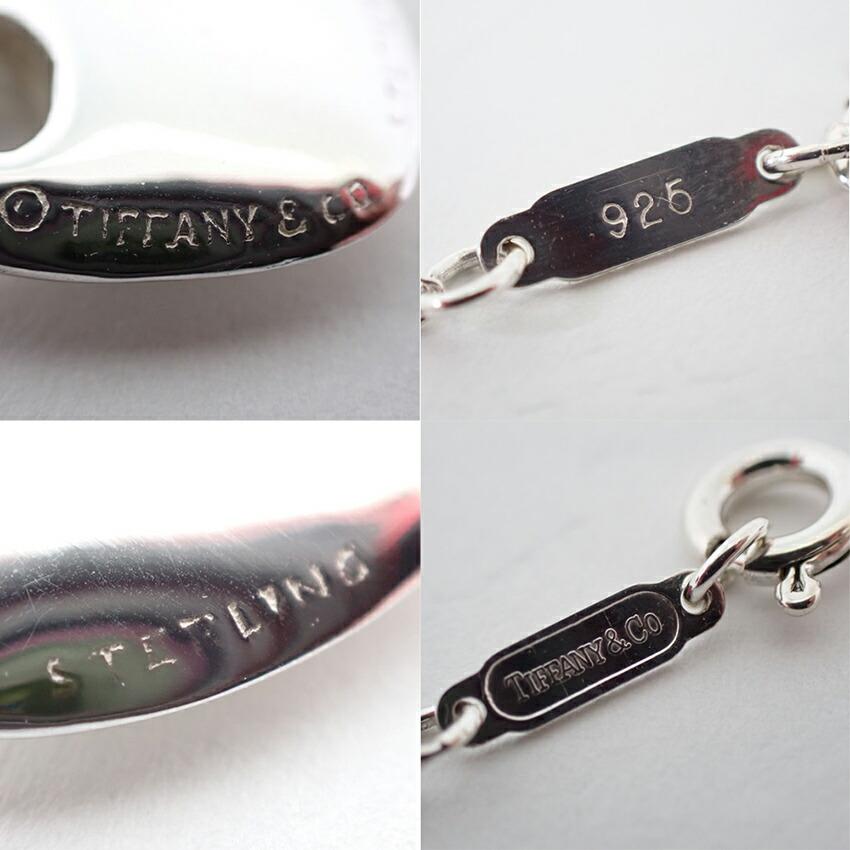 [Б/у] TIFFANY/Tiffany 925 кулон/ожерелье в форме сердца [g373-55]