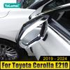 ABS Car Rearview Mirror Rainproof Eyebrow Rain Protector Case Cover For Toyota Corolla E210 2019 2020 2021 2022 2023 2024 Hybrid