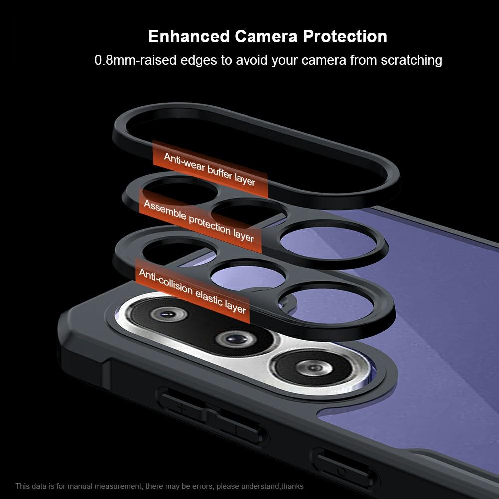 XUNDD For Samsung Galaxy F56 5G/M56 5G Case Dropproof TPU+Acrylic Clear Back Phone Cover