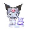 Hanayama 3D Jigsaw Crystal Gallery Sanrio Kuromi Ribbon Figure Interior Decor Ages (HANAYAMA) [Transparent Puzzle] Crystal-Like 7+