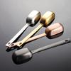 304 Stainless Steel Square Spoon Head Measuring Spoon 1 Teaspoon 15ml Titanium Plated Multi-color Baking Tool Seasoning Spoon