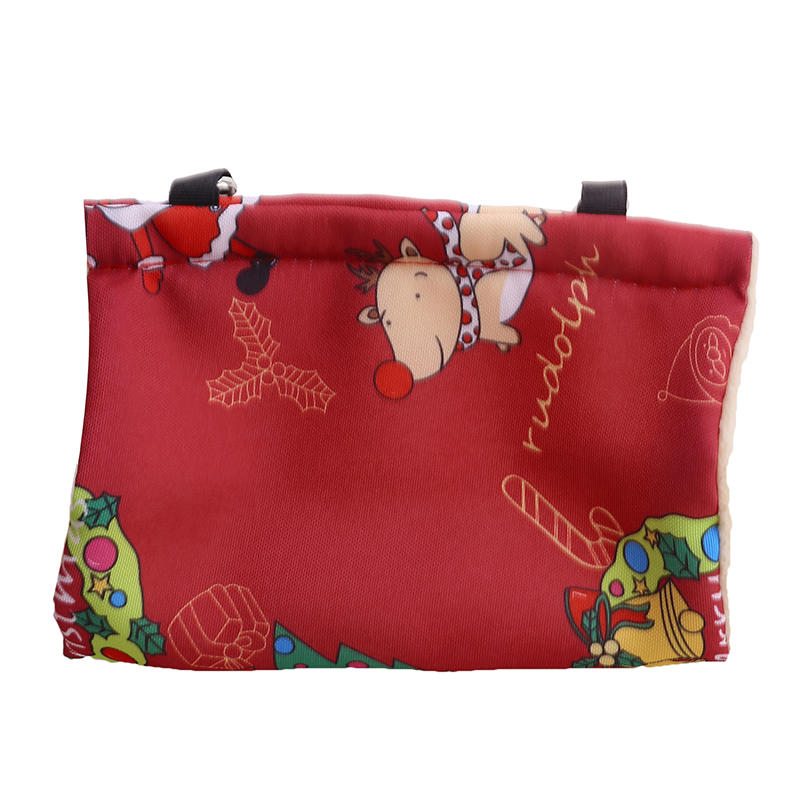 Милый Рождественский Зимний Теплый Дом-Гнездо для Птиц, Подвесной Гамак для Маленьких Питомцев, Укрытие для Птиц, Спальное Место, Пушистый для Попугая, Волнистого Попугайчика, Корелл