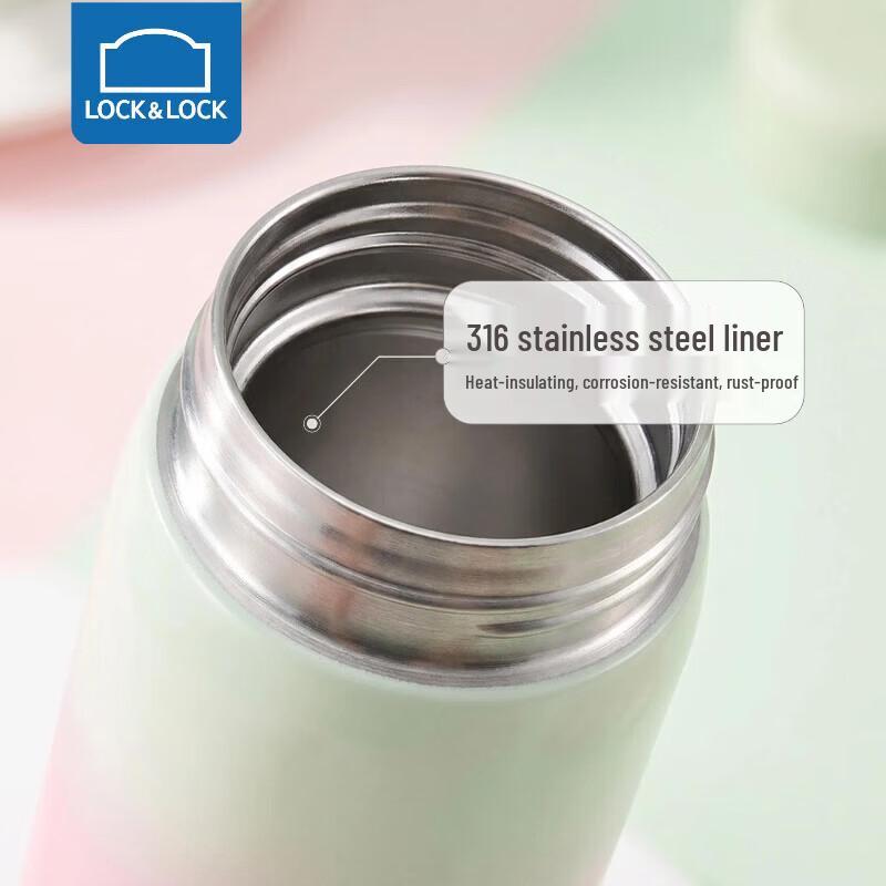 LOCK&LOCK 180ml Mini Insulated Thermos Bottle
