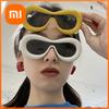 Xiaomi Новые Овальные Солнцезащитные Очки для Мужчин Женщин Мода Ретро Дизайн Бренда Очки Женские Конфетный Цвет Очки для Защиты от Солнца