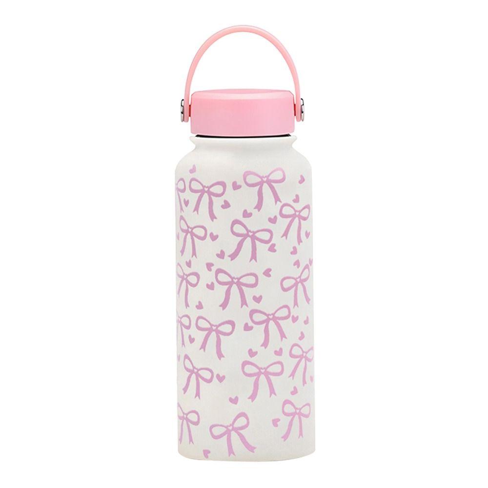 Printed Design Aquaflask Tumbler Portable Water Bottle Vacuum Sports Bottle Outdoor Activities