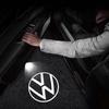 2 Для VW Passat B6 B7 B8 B9 Touareg Jetta GTI R Golf 5 6 7 MK6 MK7 Светодиодный Проектор на Дверь Автомобиля Приветственный Свет Призрачной Тени Аксессуары