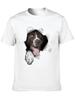 Top Short Sleeve Paper Hole Dog Anime T Shirt Hip Hop Fashion Country Music Movie Peripheral