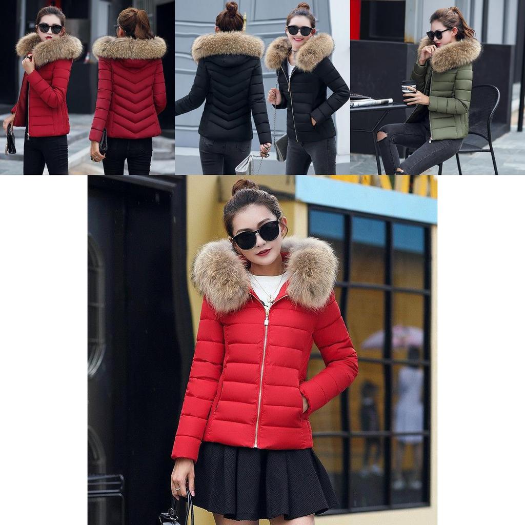 Premium Quality Winter Cotton Hooded Women Jacket Casual Slim Warm Padded Coat