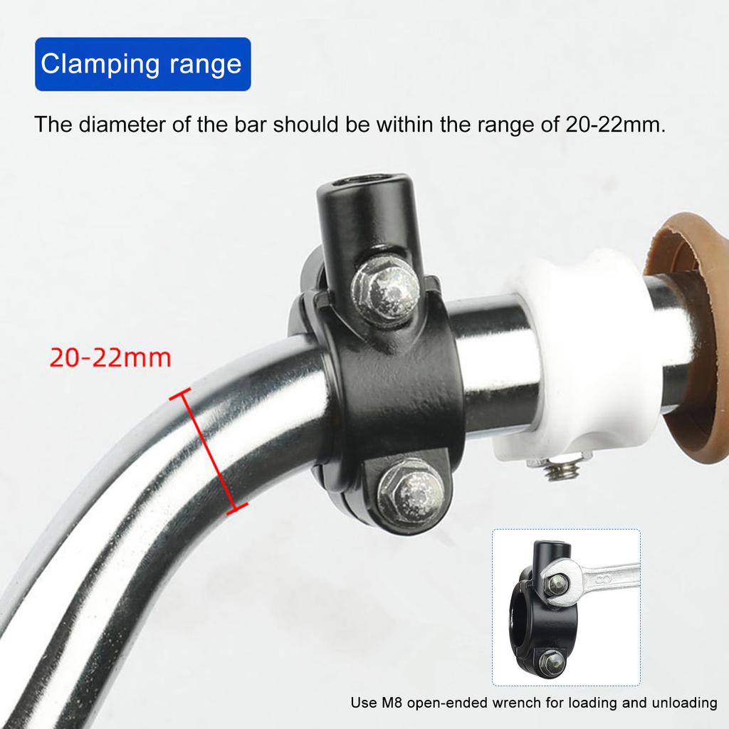 2 лота вращающийся держатель мотоцикл зеркало заднего вида крепление заднего вида держатель телефона для велосипедов мотоциклы