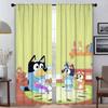 Kitchen Curtains for Living Room Curtain B-BlueyS Shades Anti-mosquito Curtains 2 Pieces Partition Blinds Halloween Decoration
