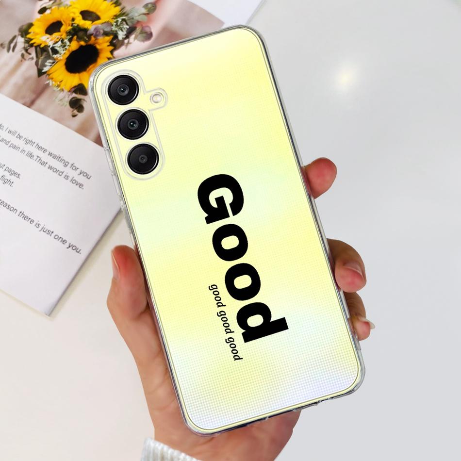 Чехол для Samsung Galaxy A25 Samsung A25 5G SM-A256B 2023 Элегантная печать Мягкий силикон ТПУ Тонкая задняя крышка телефона