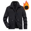 Men's Velvet Jacket, Pure Cotton Jacket, Velvet Thickening, Washed Work Clothes, Outdoor Lapel Men's Tops