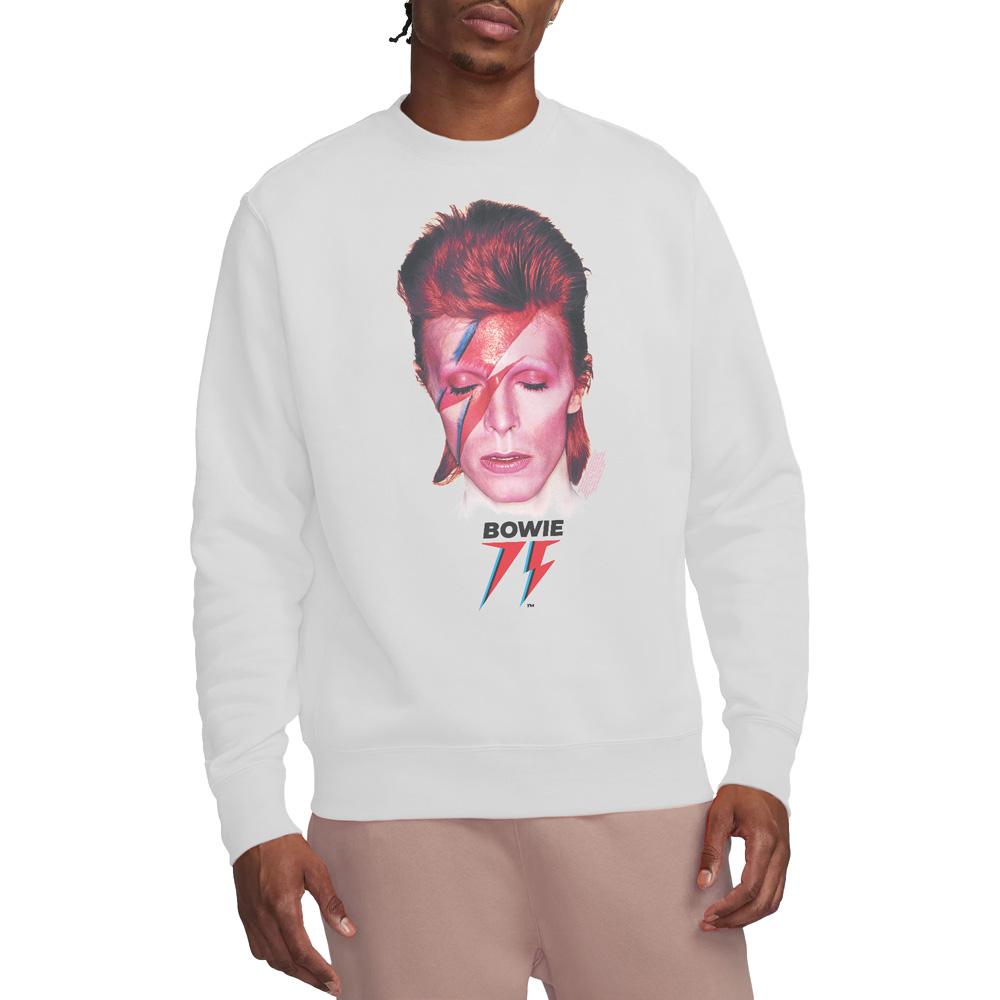 David Bowie Unisex Adult Aladdin Sane ´75 Sweatshirt