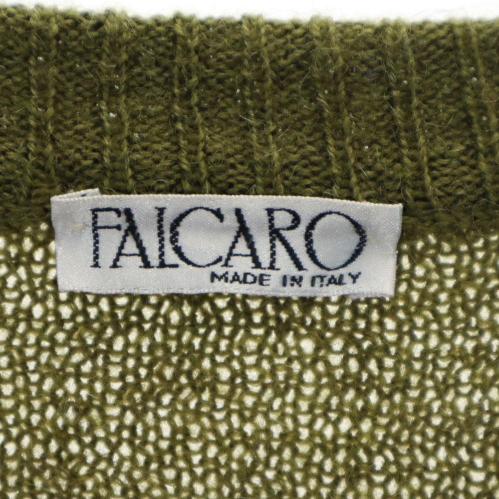 FAICARO 80-е 90-е Сделано в Италии Смесь шерсти Старый Свитер с длинным рукавом 48 вязаный Мужской Б/у