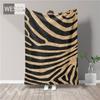 Одеяло с зеброй для дивана, одеяло с животным принтом, декоративное одеяло для кровати, одноместное королевское одеяло на заказ, фланелевое пляжное полотенце, пушистое, мягкое