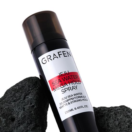 Grafen Спрей для волос сверхсильной фиксации с морской водой Чеджу 100 мл/250 мл