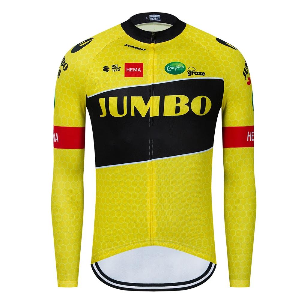 2026 Jumbo Новые Профессиональные Велосипедные Майки Весна Осень Мужские MTB Одежда для Велоспорта С Длинным Рукавом Велосипедная Одежда Велосипедная Форма Комплект Велосипедных Маек