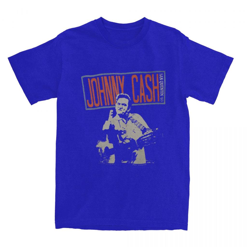 Novelty Johnny Cash Summer Time With You T-Shirts Men Women 100% Cotton Tee Shirt Gift Idea Clothing