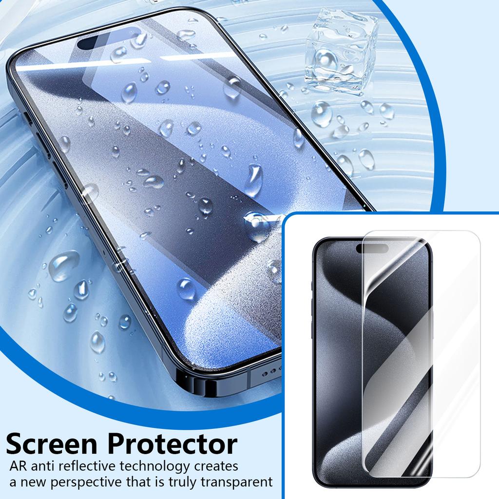 17Pro Закаленная пленка 17ProMax Пленка для мобильного телефона 17Air HD Полный экран 17pm Защитная пленка без зернистости