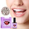 20 мл Zahnschmuck, Zahnstein Schmuck, Zahnstein Set, Zahn Steinchen Set, Zahn-DI-Y-Zubehör, Tragbares, Wunderschönes Anwendungsset, Flexibles Zahns