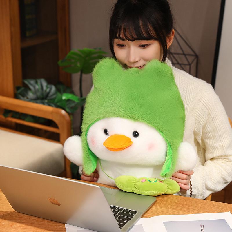 Милая кукла-уточка, кукла, большой белый гусь, плюшевая игрушка, супер мягкая подушка, подарок на день рождения