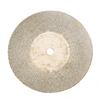 Silver Grinding Disc 2pcs 40/50/60mm Diamond Metal Hardness