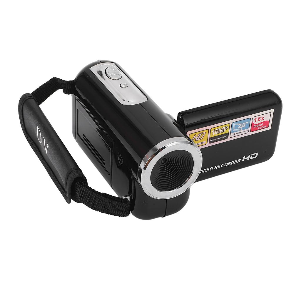 16 МП 1080P Видеокамера HD 16-кратный цифровой зум USB Цифровая камера Видеорегистратор с 2-дюймовым поворотным экраном для путешествий