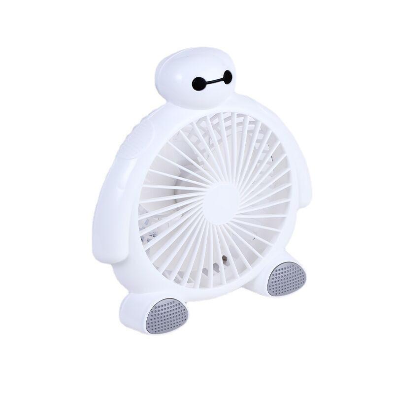 USB Mini Cartoon Silent Desktop Fan for Dorm or Home Use