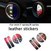 Аксессуары для украшения интерьера автомобиля, наклейка на ручку передней и задней двери для mini Cooper F56 F55 F54 F60 R55 R56 R57 R58 R59 R60