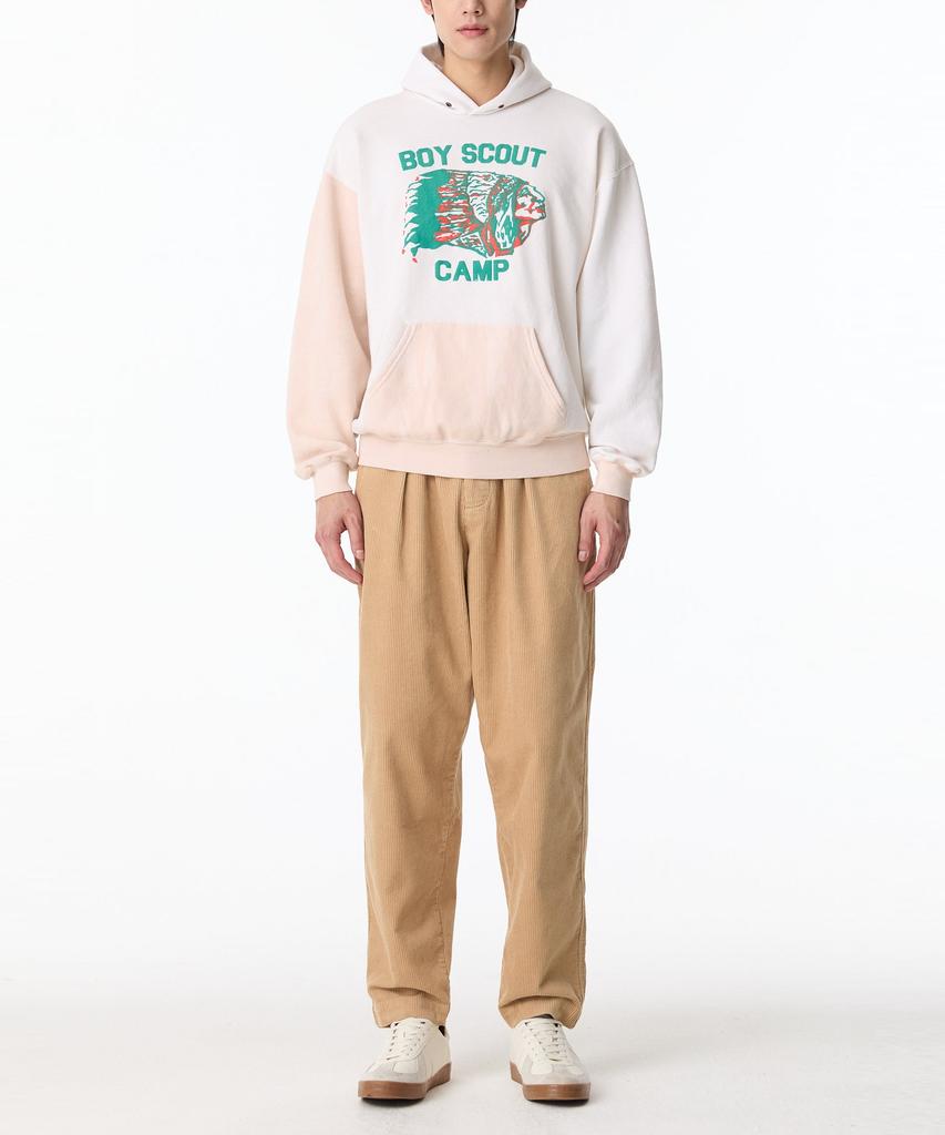 MAN ON THE BOON [Universal Works] Corduroy Track Pants_Beige 4714360210