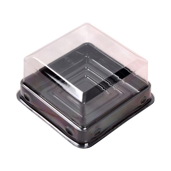 Коробка для торта «Луна», прочная квадратная форма, 2 цвета, коробка для печенья, экономия места, контейнер для торта, контейнер для торта, сувениры для вечеринки